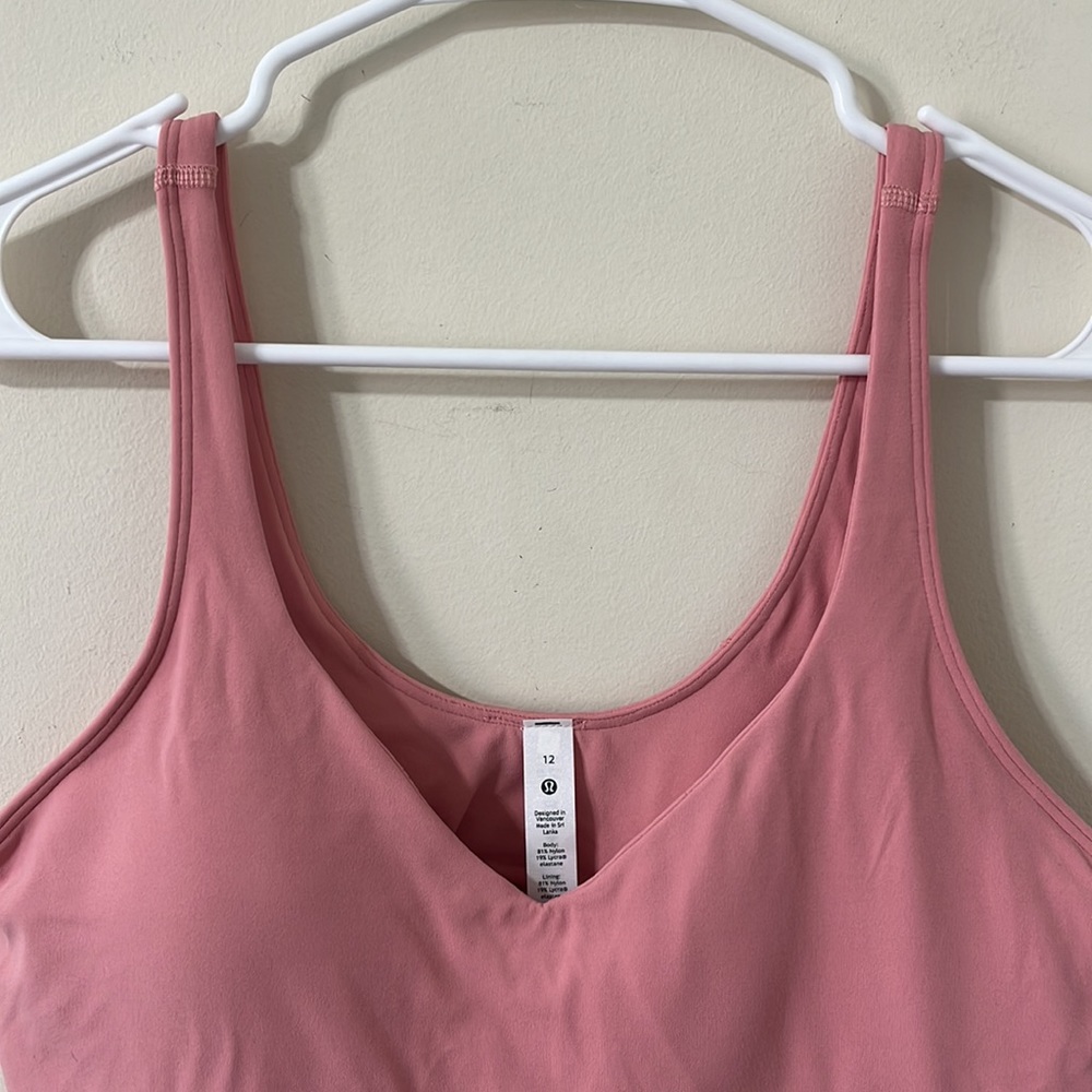 NWT Lululemon Align Tank Top Pink Puff Size 12 - Picture 3 of 10